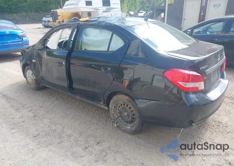 2019 Mitsubishi Mirage G4 Es из США, поврежденный, VIN ML32F3FJ5KHF09388